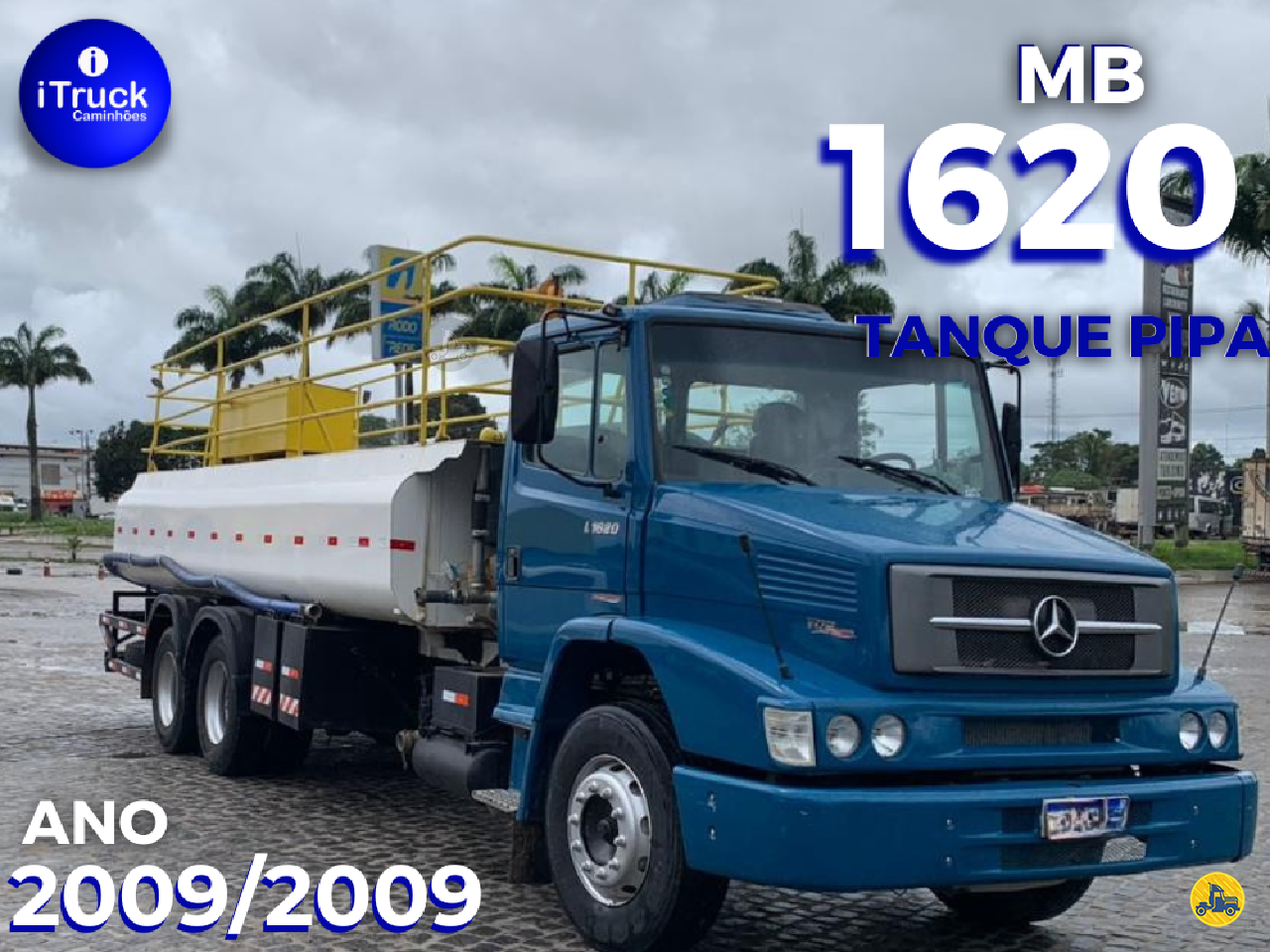 CAMINHAO MERCEDES-BENZ MB 1620 Tanque Pipa Truck 6x2 iTruck Caminhões VITORIA ESPÍRITO SANTO ES